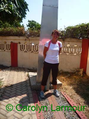 Greenwich Meridian Marker; Ghana; Tema